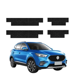 GrizzGlass HeavyDuty Black Door Sill Protective Film MG ZS Classic (2019-2025) [4in1]