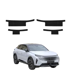 GrizzGlass HeavyDuty Black Door Sill Protective Film Peugeot 3008 (2024-2026) [4in1]