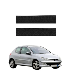 GrizzGlass HeavyDuty Black Door Sill Protective Film Peugeot 206 (1998-2009) [2in1]