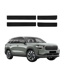 GrizzGlass HeavyDuty Black Door Sill Protective Film Skoda Kodiaq 2 (2024-2026) [4in1]