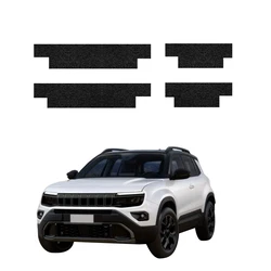 GrizzGlass HeavyDuty Black Door Sill Protective Film Jeep Avenger (2023-2026) [4in1]