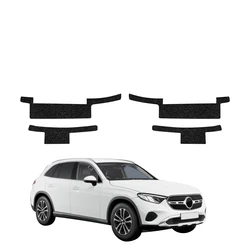 GrizzGlass HeavyDuty Black Door Sill Protective Film Mercedes GLC Wagon (2025-2026) [4in1]