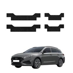 GrizzGlass HeavyDuty Black Door Sill Protective Film Hyundai i30 Wagon (2020-2026) [4in1]