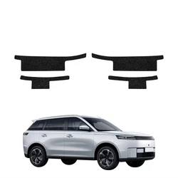 GrizzGlass HeavyDuty Black Door Sill Protective Film Jaecoo E5 (2025-2026) [4in1]