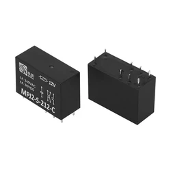 Ρελέ 12V 2 Μεταγωγικών Επαφών