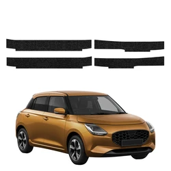 GrizzGlass HeavyDuty Black Door Sill Protective Film Suzuki Swift (2024-2026) [4in1]