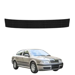 GrizzGlass HeavyDuty Black Door Sill Protective Film Skoda Octavia (1996-2010) [4in1]