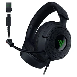Gaming Headset Gaming Razer KRAKEN V4 X USB - RGB 7.1 - 40 mm Driver - PC/PS5/PS4