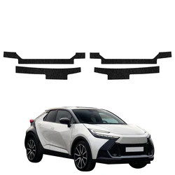 GrizzGlass HeavyDuty Black Door Sill Protective Film Toyota C-HR (2023-2026) [4in1]