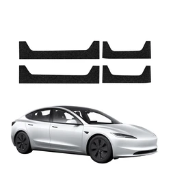 GrizzGlass HeavyDuty Black Door Sill Protective Film Tesla Model 3 (2021-2025) [4in1]