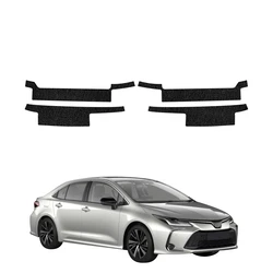 GrizzGlass HeavyDuty Black Door Sill Protective Film Toyota Corolla Sedan (2022-2026) [4in1]
