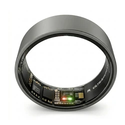 Ultrahuman Ring Air - Smart Ring για Γυναίκες & Άνδρες, Παρακολούθηση Ύπνου & Fitness, Matte Grey Μέγεθος 8