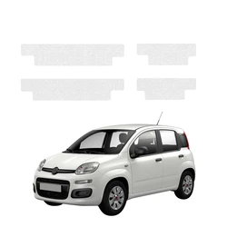 GrizzGlass HeavyDuty Clear Door Sill Protective Film Fiat Panda (2020-2026) [4in1]