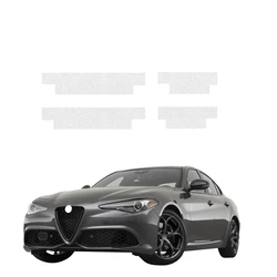 GrizzGlass HeavyDuty Clear Door Sill Protective Film Alfa Romeo Giulia (2023-2026) [4in1]