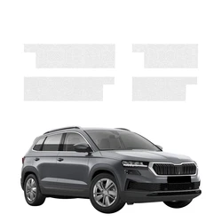 GrizzGlass HeavyDuty Clear Door Sill Protective Film Skoda Karoq Facelift (2022-2026) [4in1]