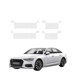 GrizzGlass HeavyDuty Clear Door Sill Protective Film Audi A6 C8 Sedan (2018-2023) [4in1]