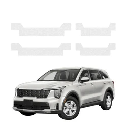 GrizzGlass HeavyDuty Clear Door Sill Protective Film Kia Sorento (2023-2026) [4in1]