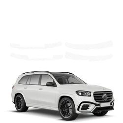 GrizzGlass HeavyDuty Clear Door Sill Protective Film Mercedes GLS 450d (2023-2026) [4in1]