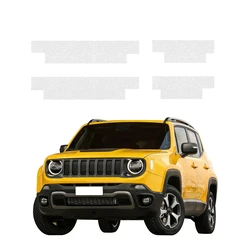 GrizzGlass HeavyDuty Clear Door Sill Protective Film Jeep Renegade (2022-2026) [4in1]