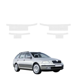 GrizzGlass HeavyDuty Clear Door Sill Protective Film Skoda Octavia 2 Kombi (2004-2008) [4in1]