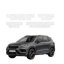 GrizzGlass HeavyDuty White Door Sill Protective Film Cupra Ateca (2020-2026) [4in1]