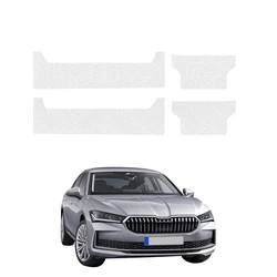 GrizzGlass HeavyDuty Clear Door Sill Protective Film Skoda Superb 4 Liftback (2024-2026) [4in1]