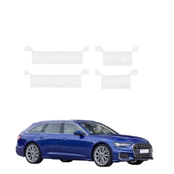 GrizzGlass HeavyDuty White Door Sill Protective Film Audi A6 C8 Kombi (2018-2023) [4in1]