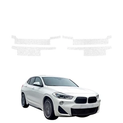 GrizzGlass HeavyDuty White Door Sill Protective Film BMW X2 (2017-2023) [4in1]