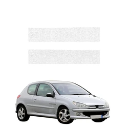 GrizzGlass HeavyDuty White Door Sill Protective Film Peugeot 206 (1998-2009) [2in1]