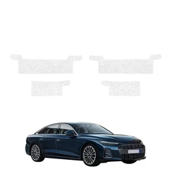 GrizzGlass HeavyDuty White Door Sill Protective Film Audi A6 C9 Limousine (2025-2026) [4in1]