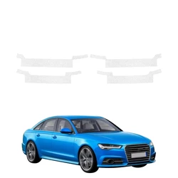 GrizzGlass HeavyDuty White Door Sill Protective Film Audi A6 C7 Sedan Facelifting (2014-2018) [4in1]