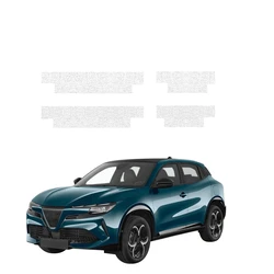 GrizzGlass HeavyDuty White Door Sill Protective Film Alfa Romeo Junior (2024-2026) [4in1]