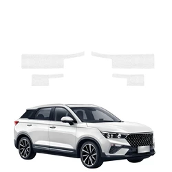 GrizzGlass HeavyDuty White Door Sill Protective Film Bestune T77 (2025-2026) [4in1]