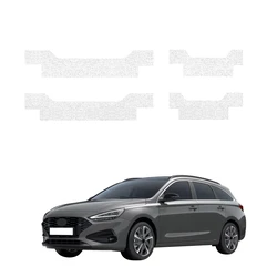GrizzGlass HeavyDuty White Door Sill Protective Film Hyundai i30 Wagon (2020-2026) [4in1]