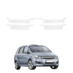 GrizzGlass HeavyDuty White Door Sill Protective Film Opel Zafira B Kombi 5D (2010-2014) [4in1]