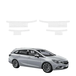 GrizzGlass HeavyDuty White Door Sill Protective Film Opel Astra J Kombi 5D (2012-2015) [4in1]