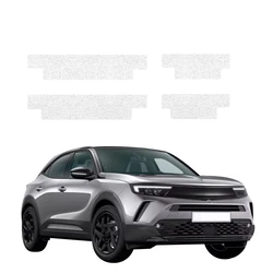 GrizzGlass HeavyDuty White Door Sill Protective Film Opel Mokka (2021-2026) [4in1]