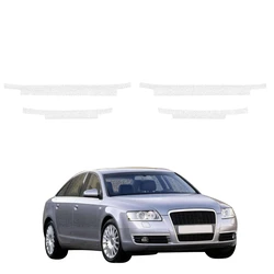 GrizzGlass HeavyDuty White Door Sill Protective Film Audi A6 C6 Sedan 4D (2004-2008) [4in1]