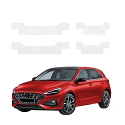 GrizzGlass HeavyDuty White Door Sill Protective Film Hyundai i30 Hatchback (2020-2026) [4in1]