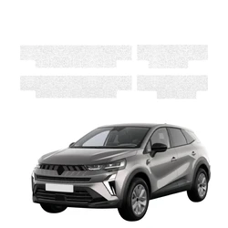 GrizzGlass HeavyDuty White Full Door Sill Protective Film Renault Symbioz (2024-2026) [4in1]