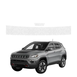 GrizzGlass HeavyDuty White Trunk Sill Protective Film Jeep Compass (2020-2024) [2in1]
