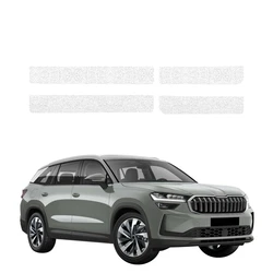 GrizzGlass HeavyDuty White Door Sill Protective Film Skoda Kodiaq 2 (2024-2026) [4in1]