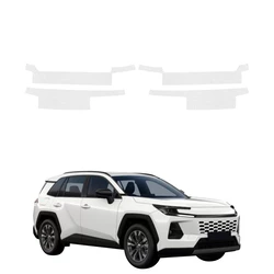 GrizzGlass HeavyDuty White Illuminated Door Sill Protective Film Toyota RAV4 (2026) [4in1]