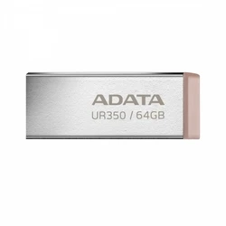 USB Flash 64 GB Adata Pendrive Ur350 Usb3.2 Gen1 Metal Brown