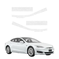 GrizzGlass HeavyDuty White Door Sill Protective Film Tesla Model S (2023-2026) [4in1]