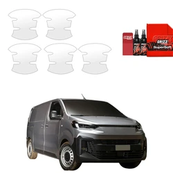 GrizzGlass BodyShield Door Handle Protective Film Fiat Scudo (2024-2026) [5in1]