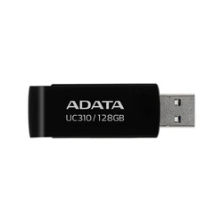 USB Flash 128 GB Adata Pendrive Uc310 Usb3.2 Black