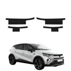 GrizzGlass HeavyDuty Black Door Sill Protective Film Renault Captur (2024-2026) [4in1]