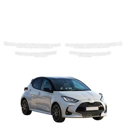 GrizzGlass HeavyDuty White Door Sill Protective Film Toyota Yaris HEV (2020-2026) [4in1]