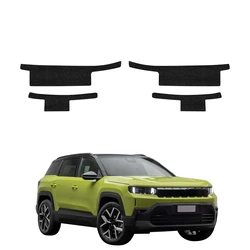 GrizzGlass HeavyDuty Black Door Sill Protective Film Jeep Compass (2025-2026) [4in1]